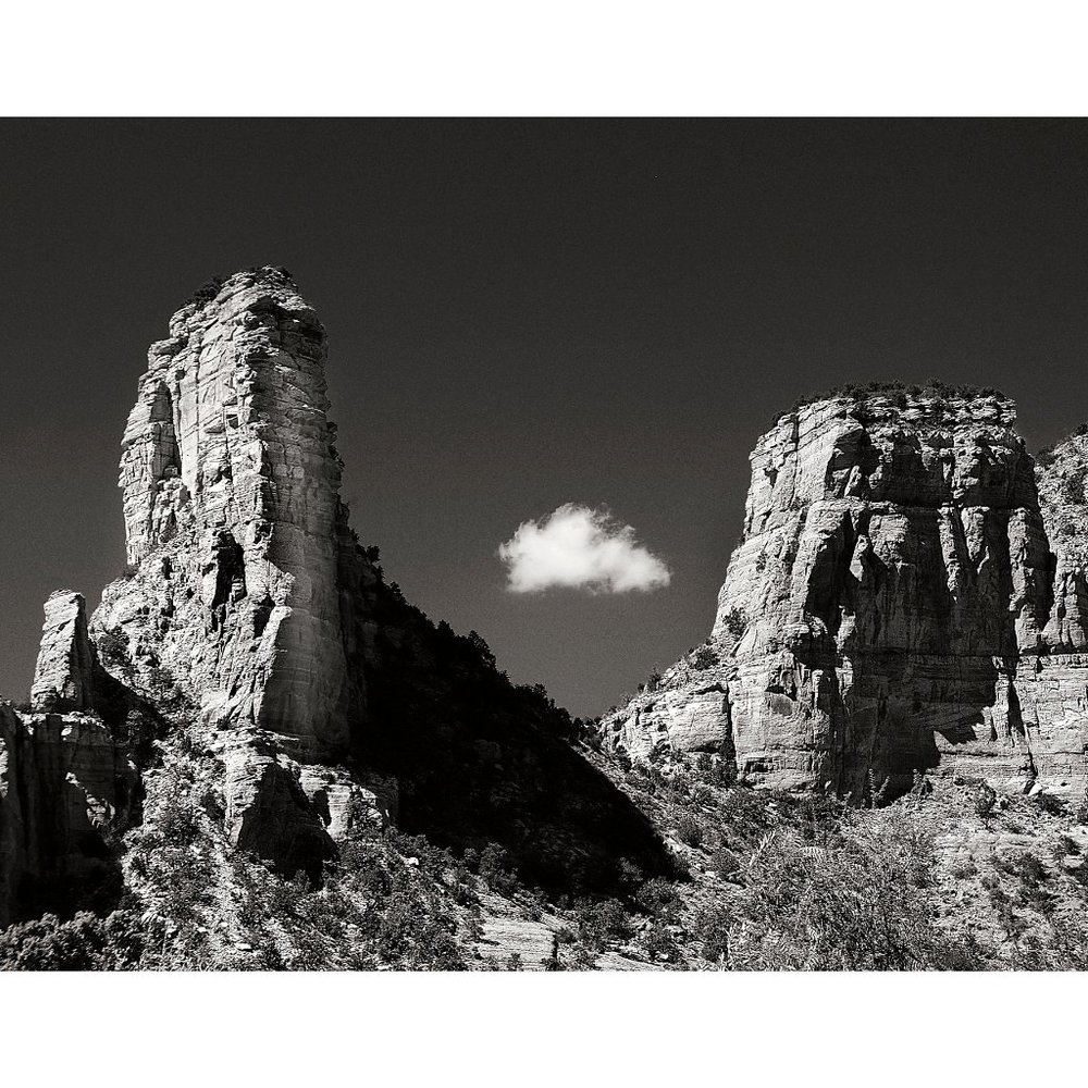 Cloud and Moutains  8 x 10 print
